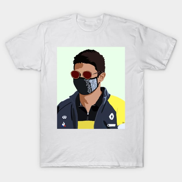 Esteban Ocon at the 2020 Hungarian GP T-Shirt by royaldutchness